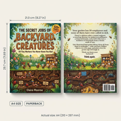 The Secret Jobs of Backyard Creatures
