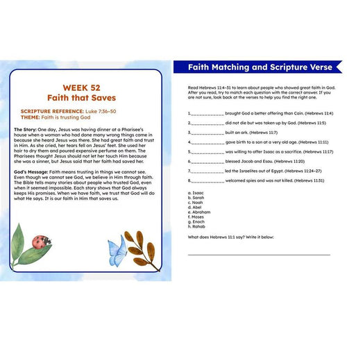 Bible Study - Workbook for Kids